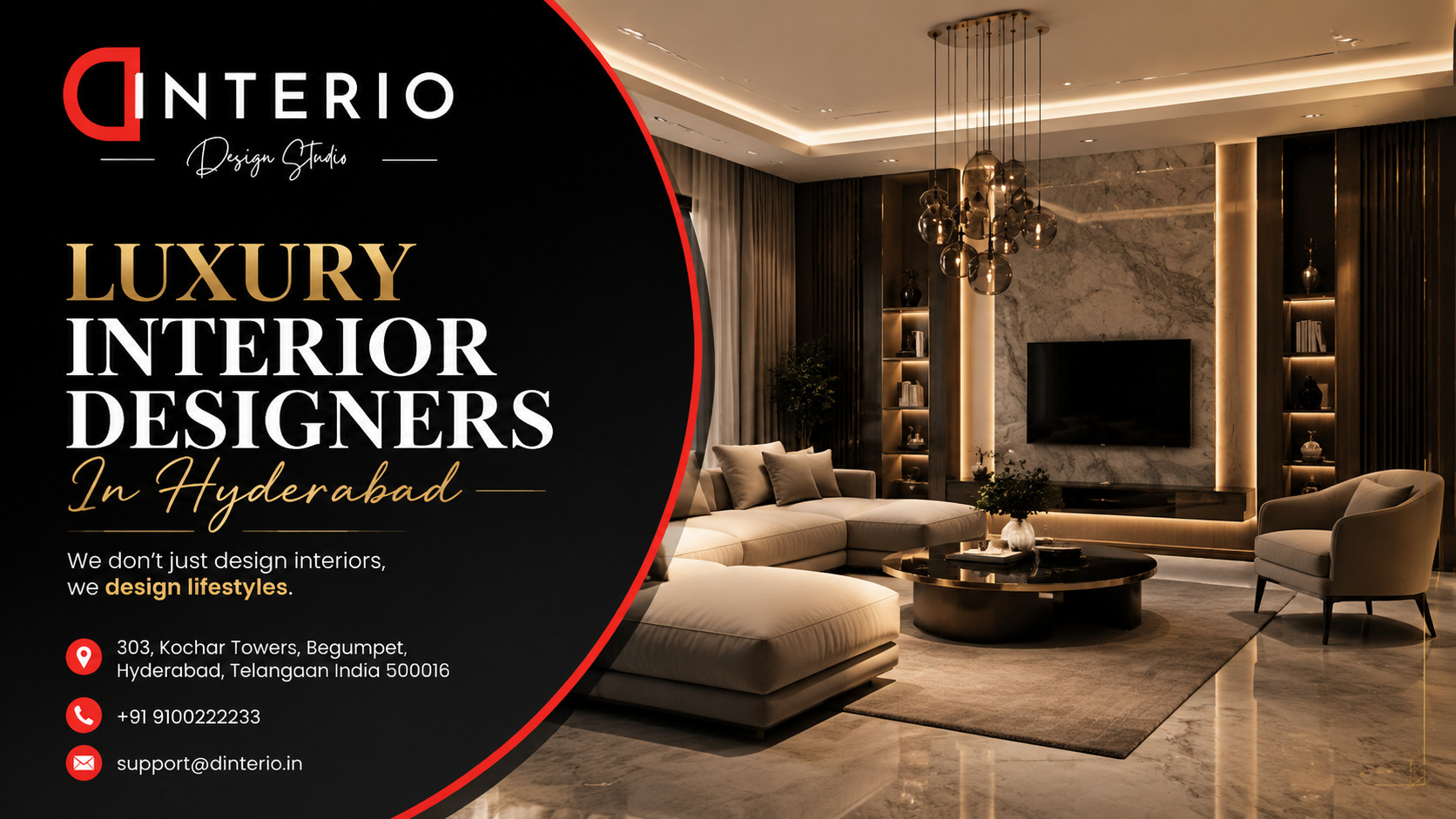 How Luxury Interior Designers In Hyderabad Craft Timeless Elegant Home Interiors