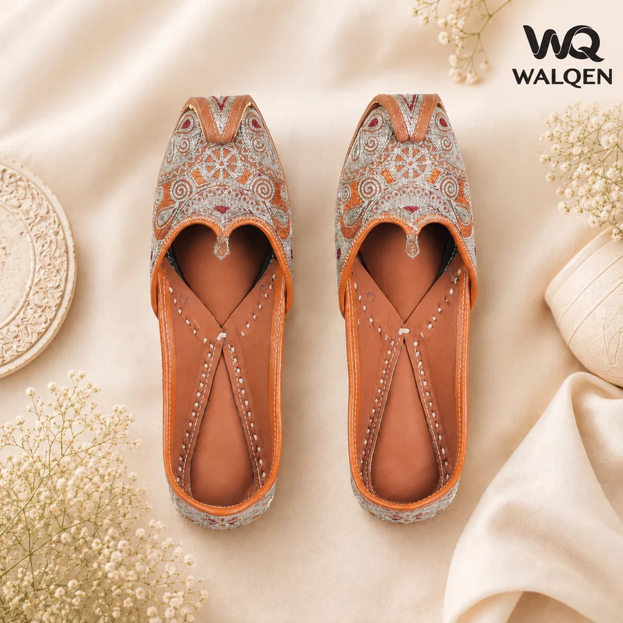 Walqen Women’s Ethnic Footwear: Beautiful Handcrafted Juttis for Modern Women