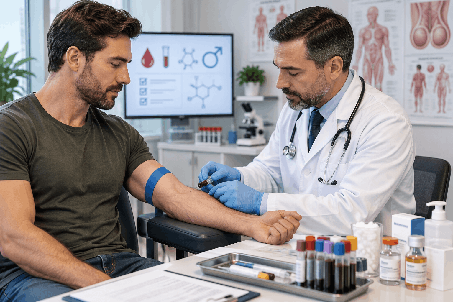 What Blood Tests Should Men Get Before Starting TRT?