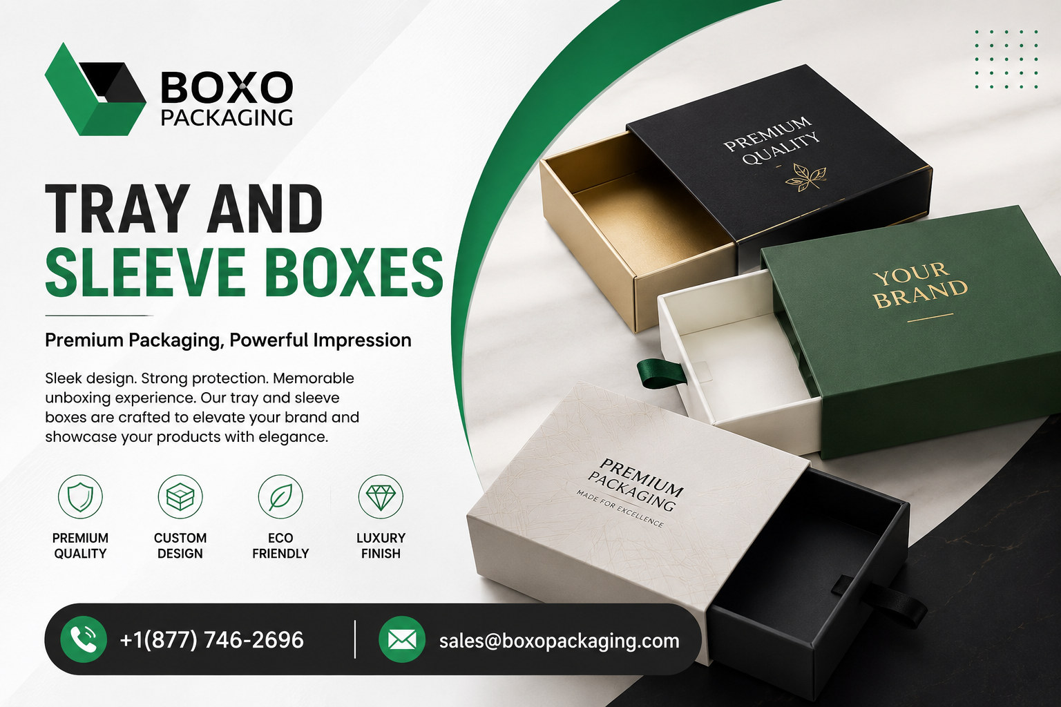 Tray and Sleeve Boxes: A Stylish Packaging Solution