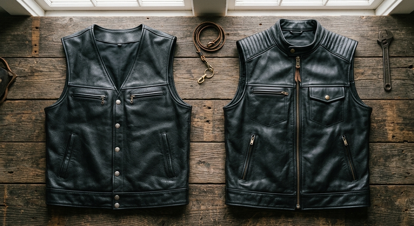 V-Neck vs. Club-Style Vests: Which Cut Is Best for Patches?