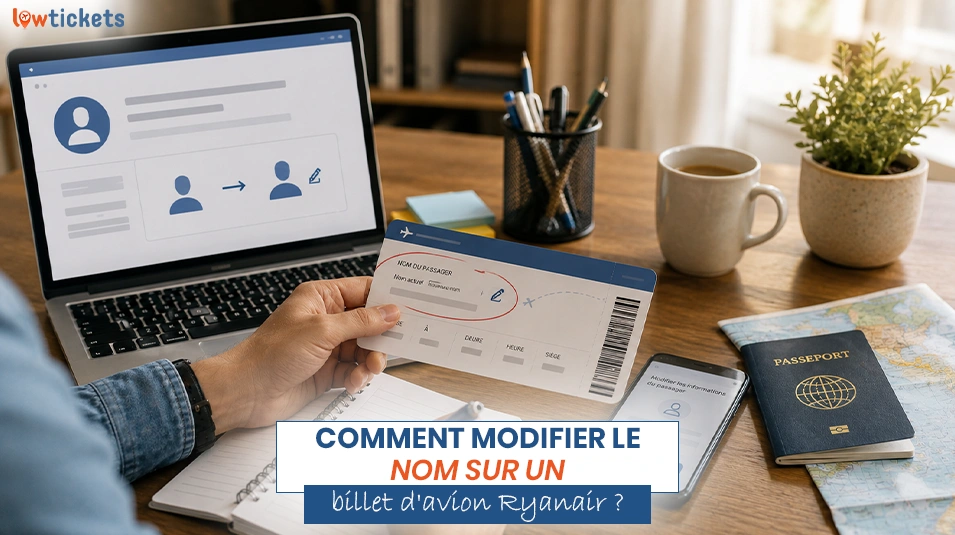 Comment changer de nom chez Ryanair ? Guide complet