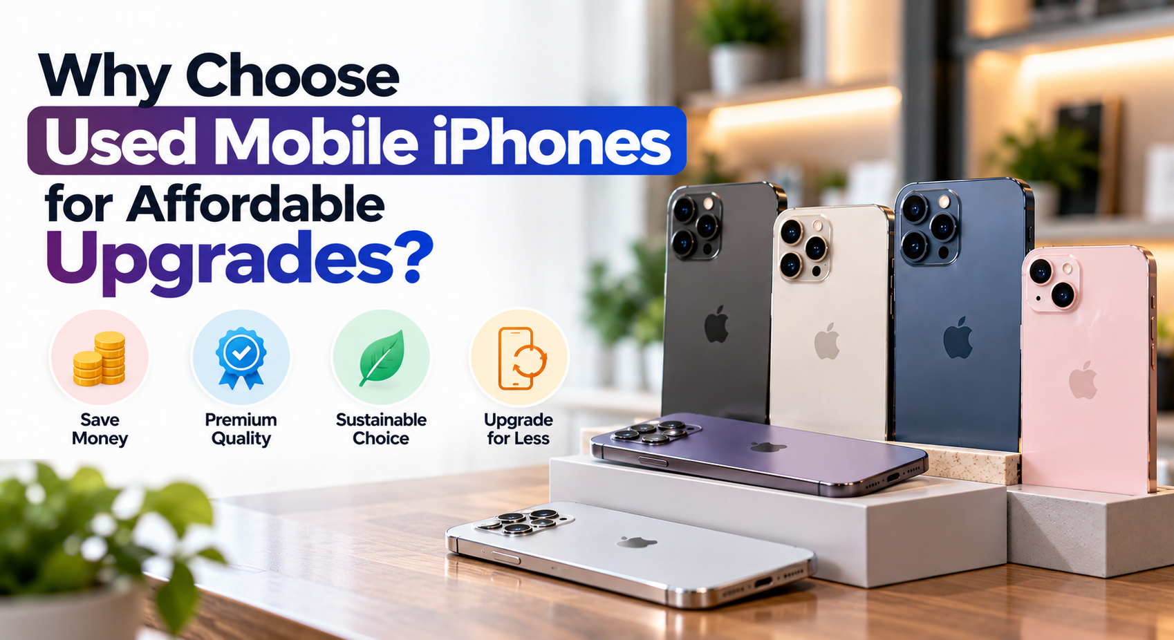 Why Choose Used Mobile iPhones for Affordable Upgrades?