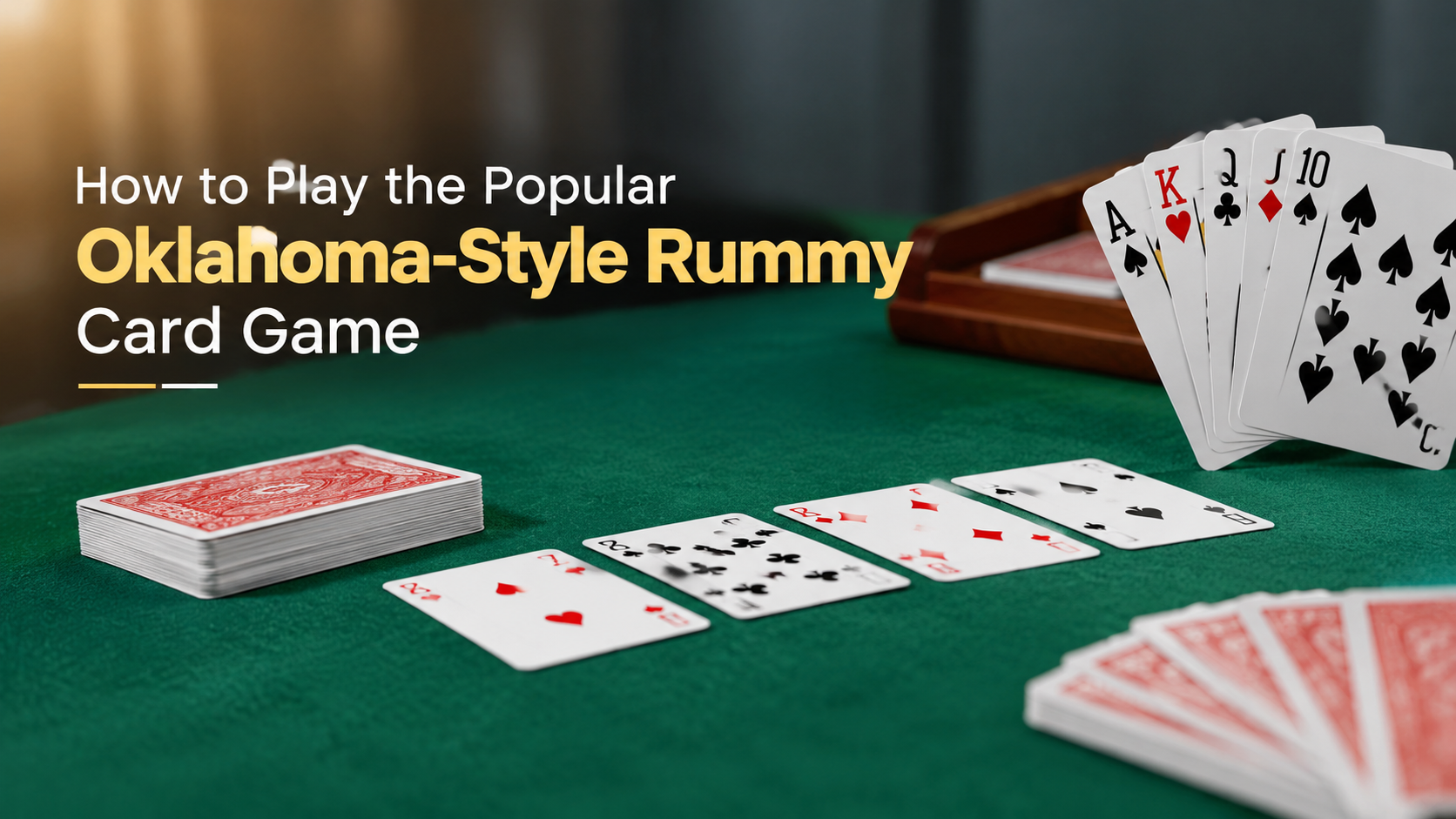 How to Play the Popular Oklahoma-Style Rummy Card Game
