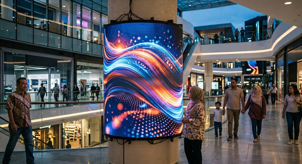 Flexible led screen