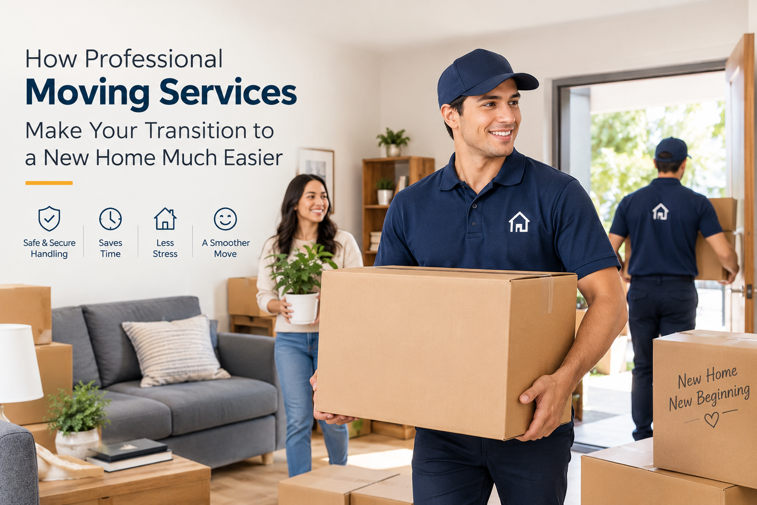 How Professional Moving Services Make Your Transition to a New Home Much Easier