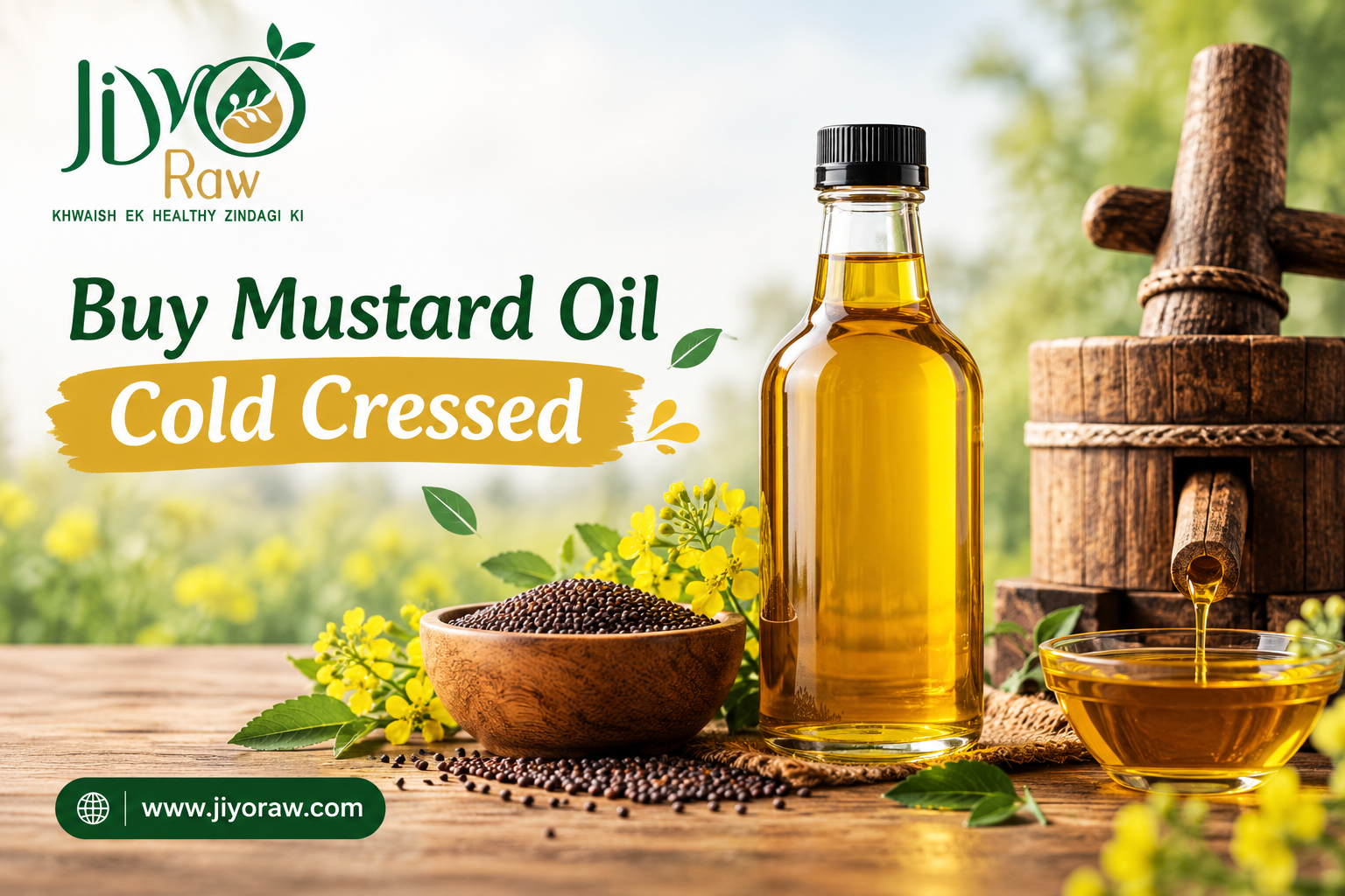 Buy Mustard Oil Cold Cressed