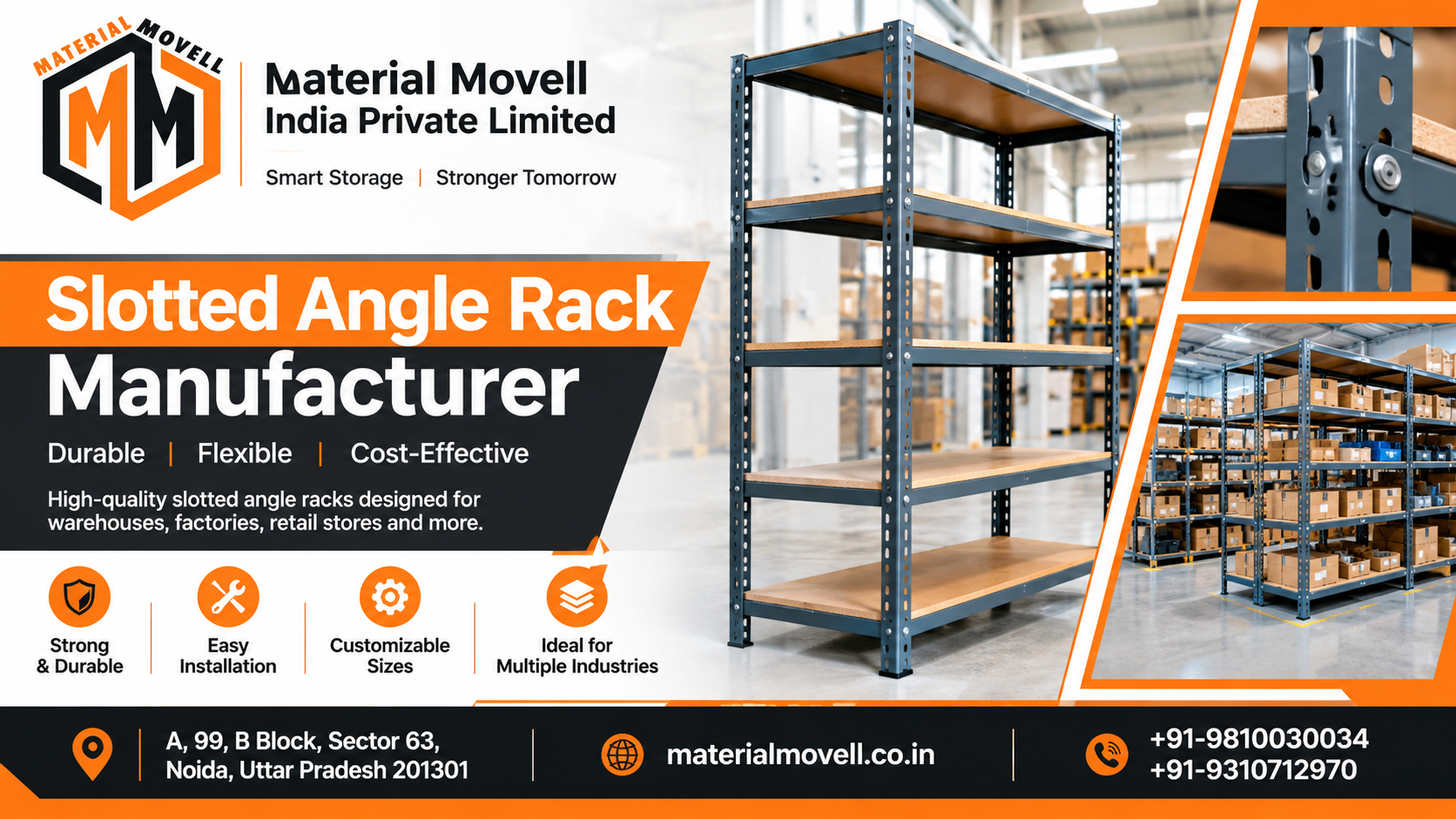 Slotted Angle Rack Manufacturer