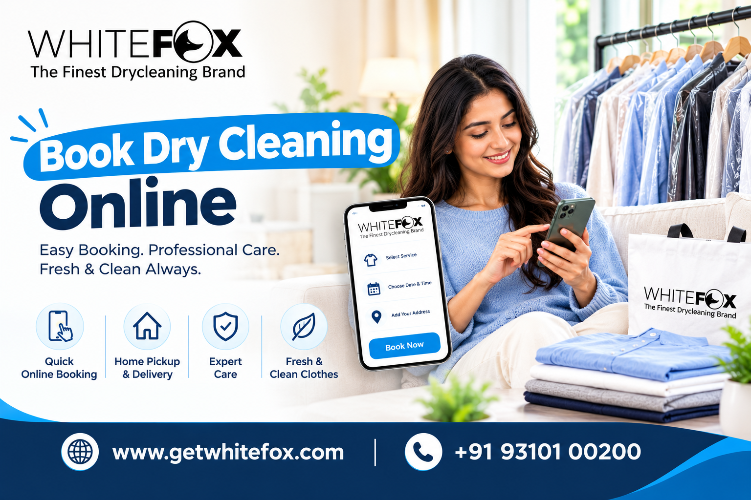 Book Dry Cleaning Online