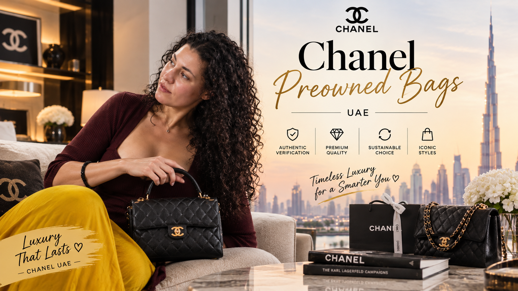 Chanel preowned bags uae