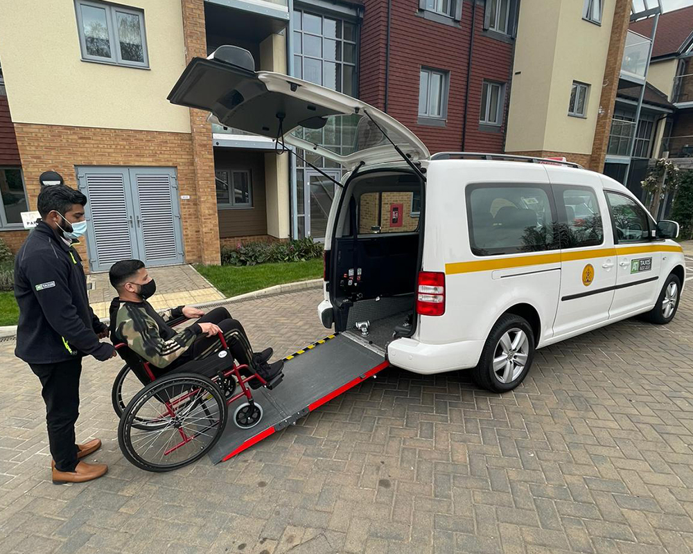 Rollstuhltaxi Karlsruhe