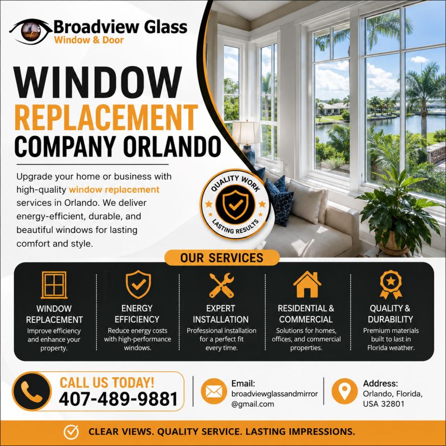 window glass replacement orlando